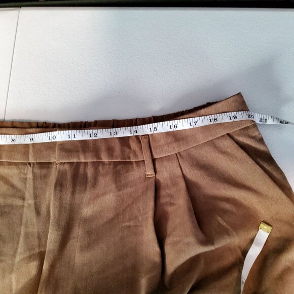 A New Day Womens Brown Pants Size M Elastic waistband for comfort - Picture 5 of 10